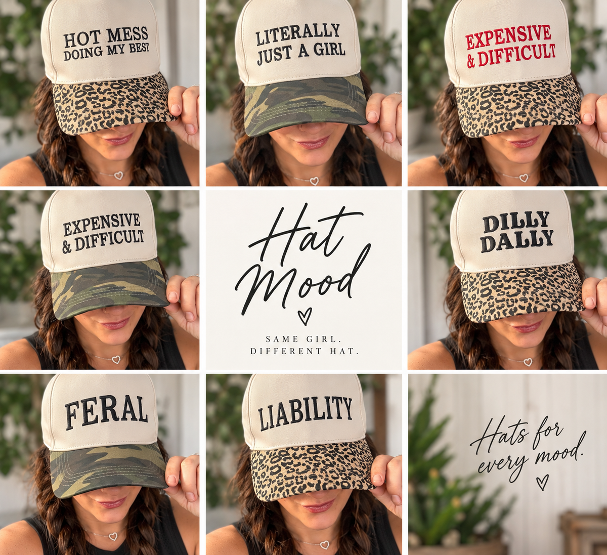 MOODY Baseball Cap (Leopard)